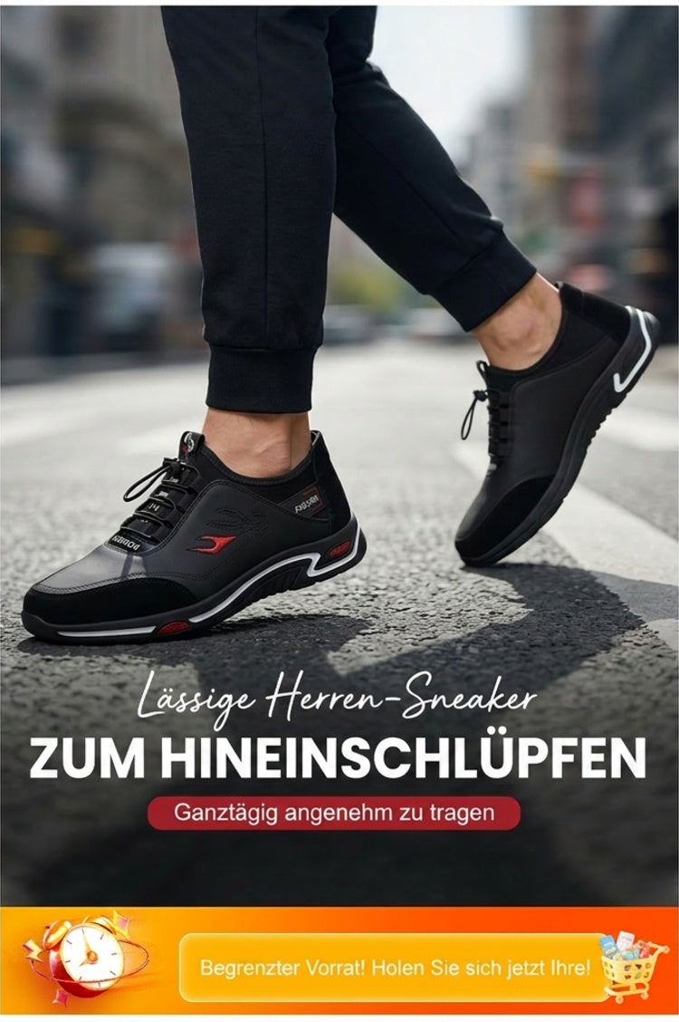📢📢50% Rabatt !!⏰ 2026 NEUHEIT! Weiche, leichte Herrenschuhe – Atmungsaktiv, flexibel & perfekt für Alltag & Reisen ✨
