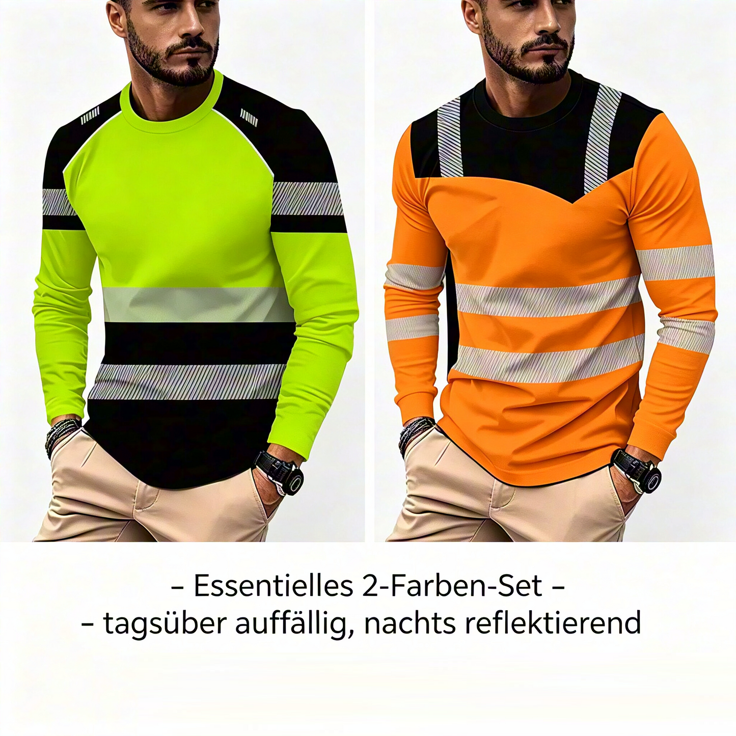 🏃♂️ Sportliches Herren-Longsleeve – feuchtigkeitsableitend, mit dezentem Print, für aktive Tage