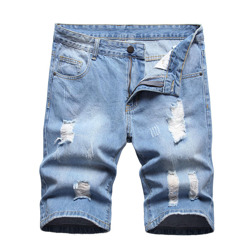 š„JETZT 50 % RABATT!š„ Vintage Destroyed Denim-Shorts