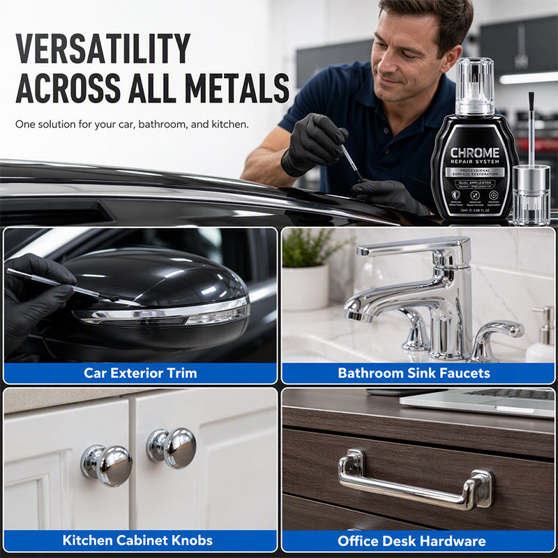 🖊️ KAUFE 1, ERHALTE 1 GRATIS!🛞🚗Chrom-Reparaturstift – Metall restaurieren & Korrosionsschutz🛡️