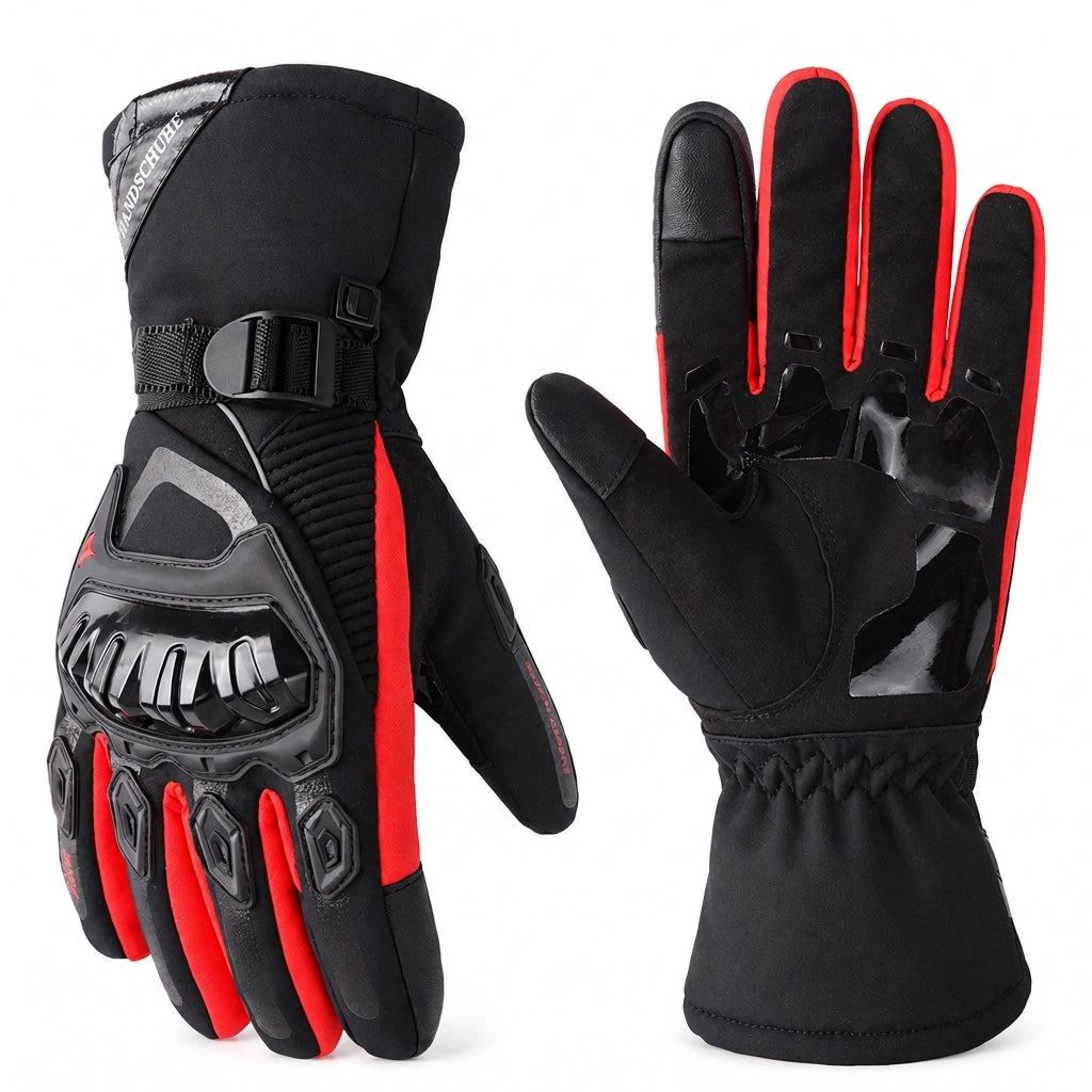 📢📢50% RABATT !!⏰Winter Motorradhandschuhe mit wasserdichtem und winddichtem Schutz