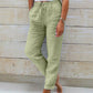 👖🌿 Damenhose aus Baumwolle & Leinen mit Elastischem Bund – Bequem, Atmungsaktiv & Lässiger Look 🥰