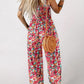 💕 50% RABATT!🔥Leichter Boho-Overall mit Print & dünnen Trägern – Perfekt für Strand & Freizeit 🏖️🌸