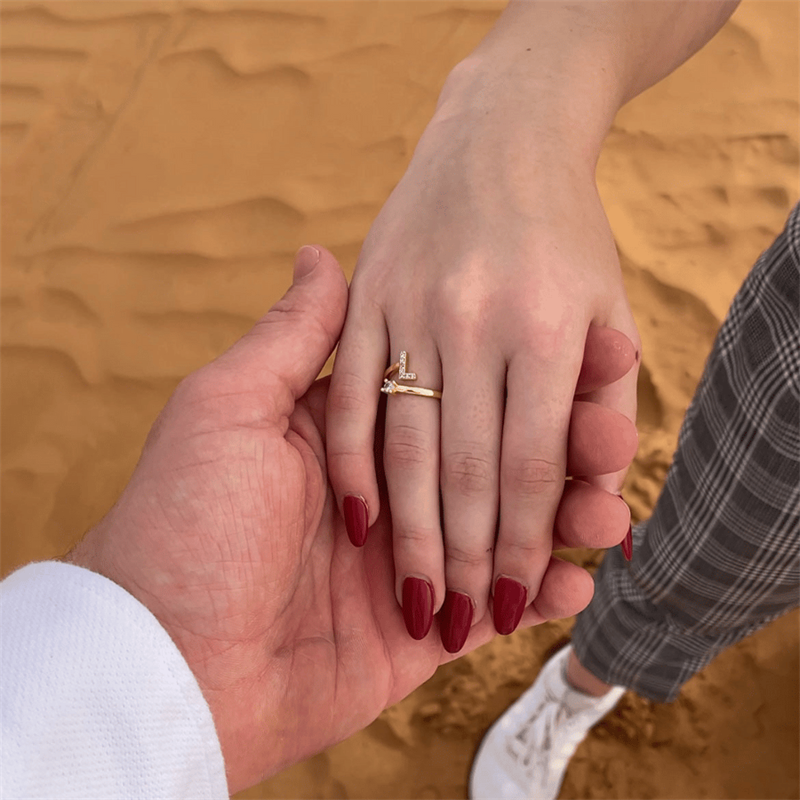 💍 50% RABATT! ✨ Liebes-Initialen-Ring – Personalisierbar, verstellbar & hochwertig verarbeitet – Bedeutungsvolles Geschenk für dich & deine Liebsten ❤️