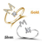 💍 50% RABATT! ✨ Liebes-Initialen-Ring – Personalisierbar, verstellbar & hochwertig verarbeitet – Bedeutungsvolles Geschenk für dich & deine Liebsten ❤️