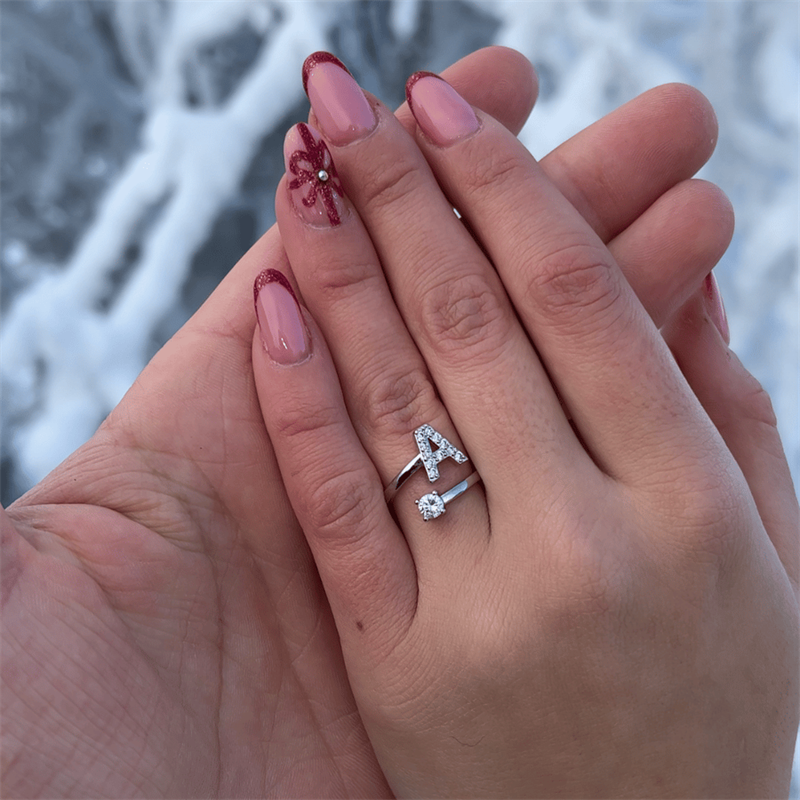 💍 50% RABATT! ✨ Liebes-Initialen-Ring – Personalisierbar, verstellbar & hochwertig verarbeitet – Bedeutungsvolles Geschenk für dich & deine Liebsten ❤️