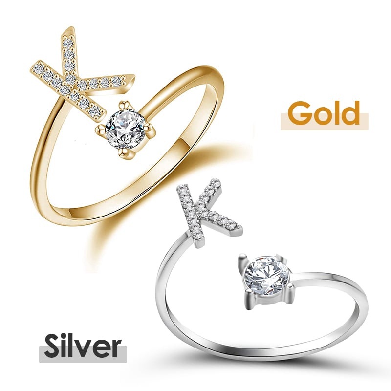 💍 50% RABATT! ✨ Liebes-Initialen-Ring – Personalisierbar, verstellbar & hochwertig verarbeitet – Bedeutungsvolles Geschenk für dich & deine Liebsten ❤️