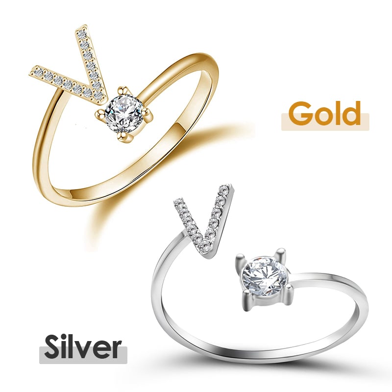 💍 50% RABATT! ✨ Liebes-Initialen-Ring – Personalisierbar, verstellbar & hochwertig verarbeitet – Bedeutungsvolles Geschenk für dich & deine Liebsten ❤️