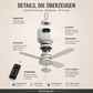 ⏰ Zeitlich begrenztes Angebot: 40% RABATT auf wiederaufladbaren Deckenventilator mit LED! 🌬️✨