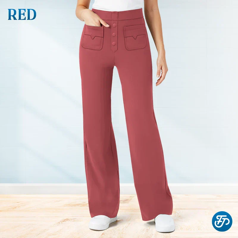 🔥Letzter Tag 50% RABATT🔥2026 NEUE Damen Casual High Waist Stretch Hose