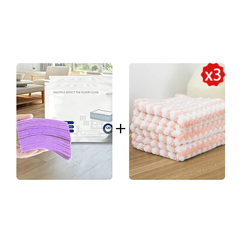 📢📢 50% RABATT!! ⏰💞 2+1 GRATIS!! 🎁💧 Wasserlösliche Bodenreinigungstücher1