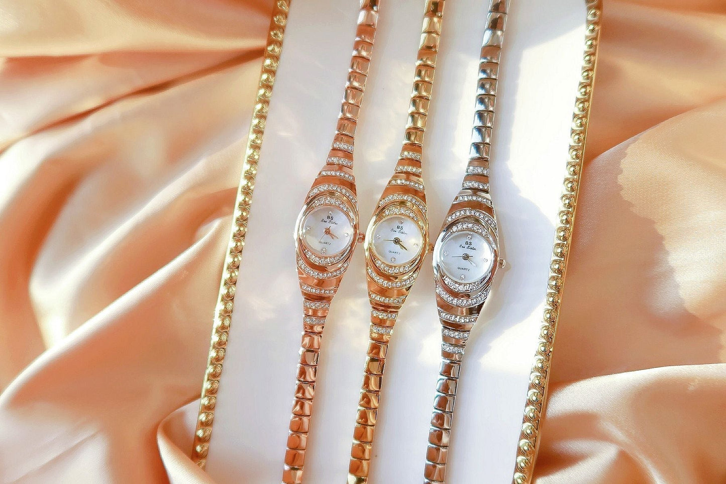 ⌚ NUR FÜR BEGRENZTE ZEIT: 50 % RABATT! ✨ Strass-Armbanduhr – elegant, glamourös, zuverlässige Zeitanzeige 💎