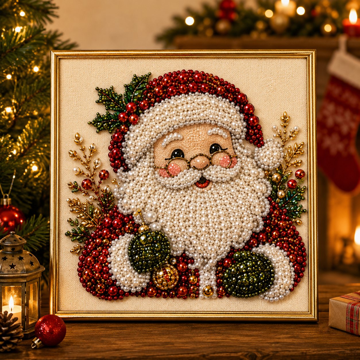 💎 -50% RABATT | 🎅Weihnachts-Diamond-Painting-Set – Kreativer Bastelspaß für Groß & Klein