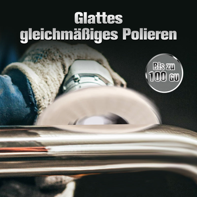 ⚙️53%RABATT!!  ⚙️Wollpolierscheibe für Winkelschleifer – Hochglanz-Spiegelfinish! Langlebig  Vielseitig! 🔧