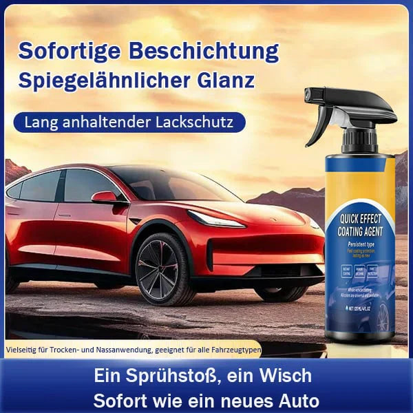 🔥✨LETZTER TAG VERKAUF - KAUFEN SIE 2, ERHALTEN SIE 1 GRATIS ✨Fortschrittliches, schnell wirkendes Beschichtungsmittelspray für Autos