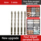 ⏳Time-Limited Special⏰4-Flute Eccentric Drill Bit Kit – Titanium-coated & multi-material ✨