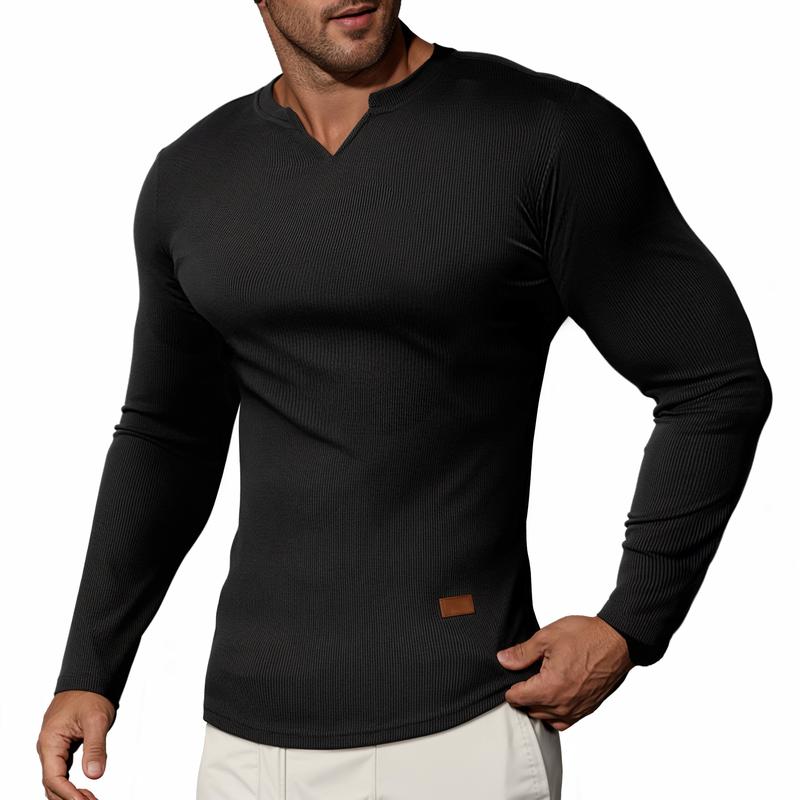 📢📢50 % Rabatt!! ⏰ Herren Fitness-Langarmshirt – Halbeng, elastisch, gestreift & atmungsaktiv, für Basketball, Laufen & Training, S–3XL✨