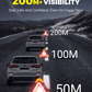 🚗🆘3-IN-1 Dreieckige Solar-Notfall-Signalleuchte für den Straßenrand✨