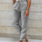 👖🌿 Damenhose aus Baumwolle & Leinen mit Elastischem Bund – Bequem, Atmungsaktiv & Lässiger Look 🥰