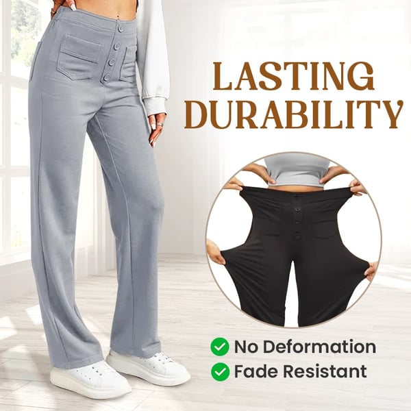 🔥Letzter Tag 50% RABATT🔥2026 NEUE Damen Casual High Waist Stretch Hose