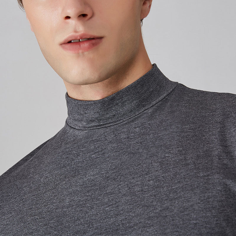 🔈🔈2026 Heißer Verkauf - 50% RABATT🎁Hochgeschlossenes Slim-Fit-T-Shirt für Herren