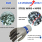 🛡️ Nur für kurze Zeit: 50 % Rabatt! ✨ Handschuhe aus Metallgewebe in Lebensmittelqualität – schnittfest, entsprechen der Norm ANSI A9, leicht zu reinigen 🍖
