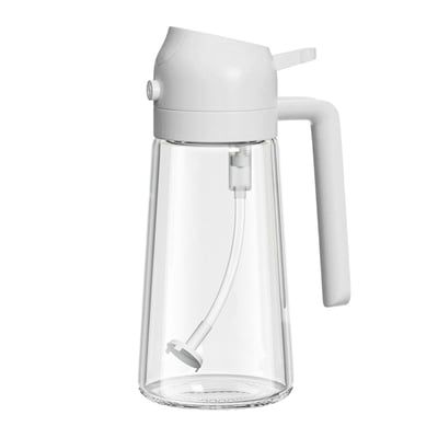 🍾 50% RABATT! ✨ 2-in-1-Sprühflasche & Ölspender aus Glas – Elegantes Design, Tropffrei & Leicht zu Reinigen 👨‍🍳