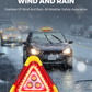 🚗🆘3-IN-1 Dreieckige Solar-Notfall-Signalleuchte für den Straßenrand✨