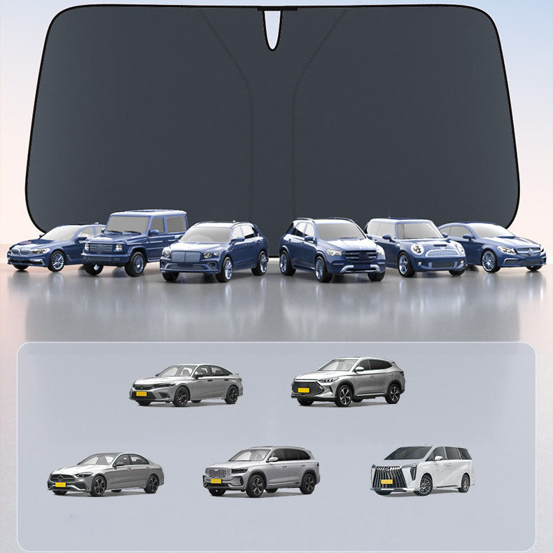 ☀️ Auto Sonnenschutz für Windschutzscheibe – UV-Schutz, hitzeabweisend, faltbar – für Auto & SUV – inkl. Aufbewahrungstasche (1/3/5 Stück)