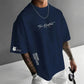 Herren Urban Style Loose Fit T-Shirt – Premium Baumwollmix, Lässiger Oversize-Schnitt & Grafikdruck