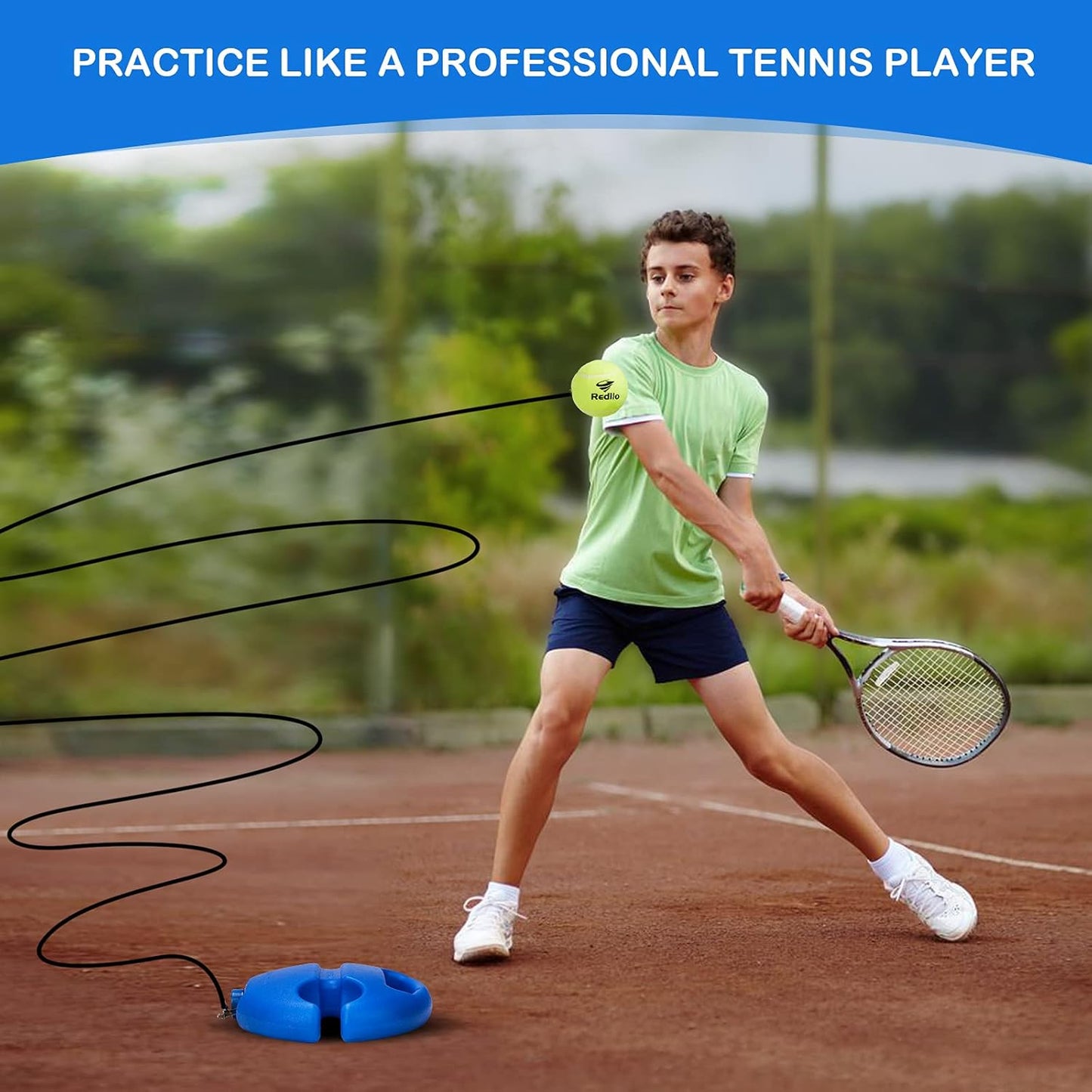 🔥 ✨Sommer-Sonderangebot 50% RABATT!🔥Trainingsplatte für Tennisbälle
