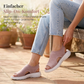 Atmungsaktive Plateau-Sandalen aus Strick für Damen