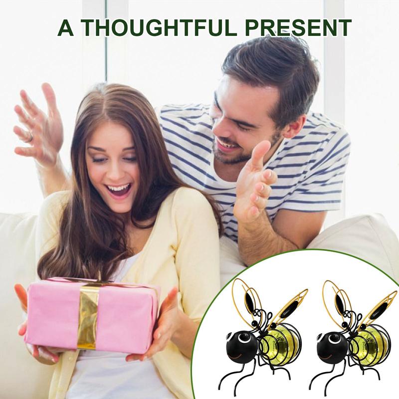 🐝Solar-Bienenlicht zum Aufhängen im Freien – das perfekte Geschenk für pflanzenliebende Mütter oder einfach jeden, der lächelt❤️