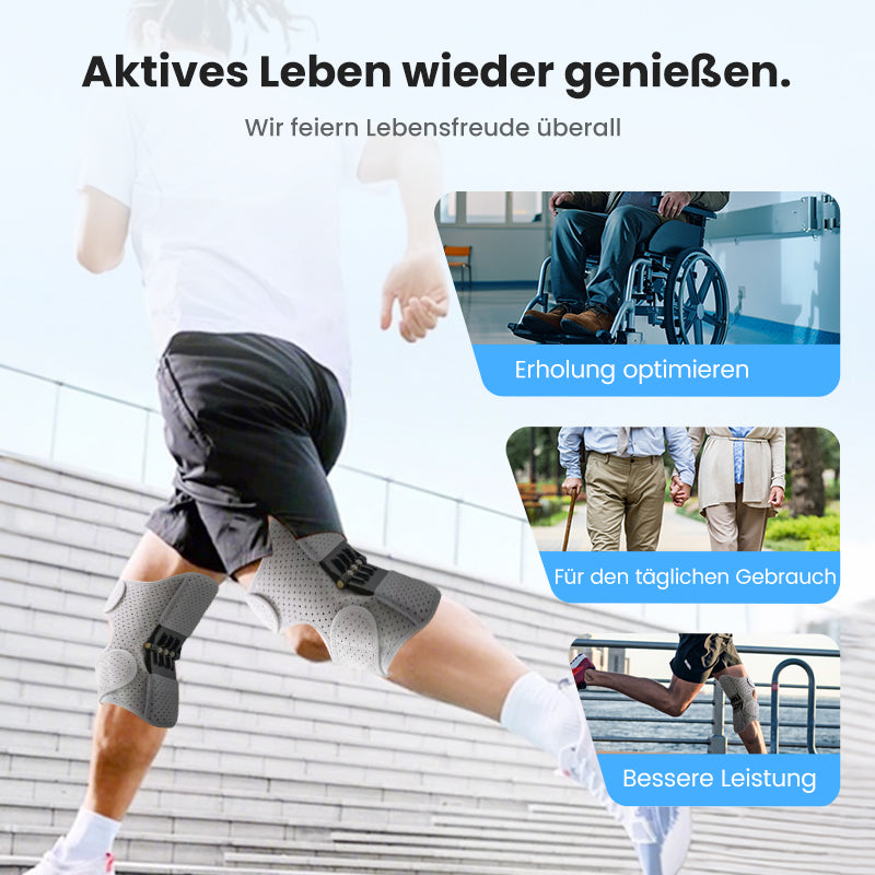 🔥Zeitlich begrenzter Sonderpreis: Jetzt 50 %!🦵🌞Verstellbarer Booster-Knieschutz