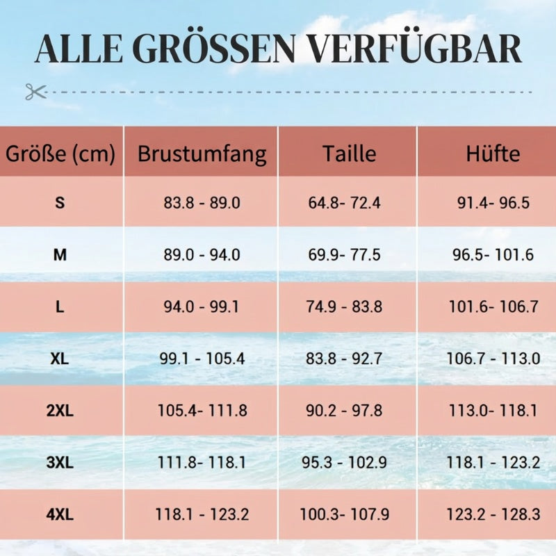 🔥50% RABATT!🩱Bademode im Sommertrend 2026 – Bauchweg-Badeanzug mit schmaler Passform & Übergrößen für Damen ⏰