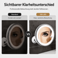 ⏳🔥NUR FÜR KURZE ZEIT 50 % RABATT! ⏰💄10-fach vergrößernder Kosmetikspiegel – LED-Licht & Saugnapf für Make-up und Hautpflege