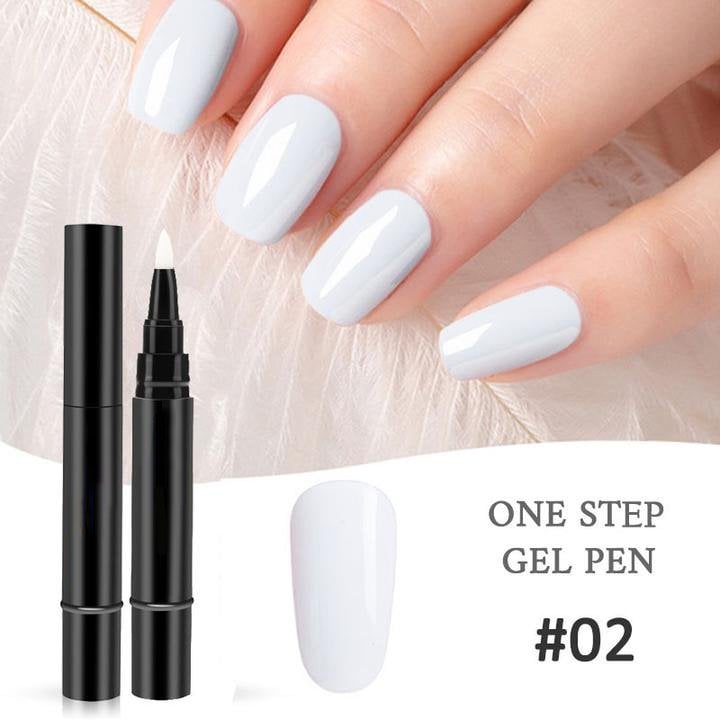 💅✨ 1 KAUFEN, 1 GRATIS! Ein-Schritt-Nagellackstift – Inkl. kostenloser Mini-UV-Nagellampe – Schnell trocknend & deckend – Perfekt für schnelle Maniküre zu Hause 🎁