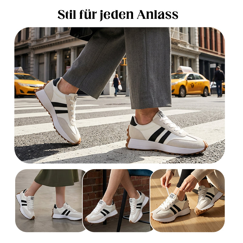 👟 LIMITIERTES ANGEBOT: 50% RABATT! 🌈 Damen-Platform-Sneaker – Klobiges Retro-Design, 4 cm Absatz & Rutschfest ✨