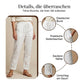 👖🌿 Damenhose aus Baumwolle & Leinen mit Elastischem Bund – Bequem, Atmungsaktiv & Lässiger Look 🥰