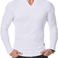 📢📢50 % Rabatt!! ⏰ Herren Fitness-Langarmshirt – Halbeng, elastisch, gestreift & atmungsaktiv, für Basketball, Laufen & Training, S–3XL✨
