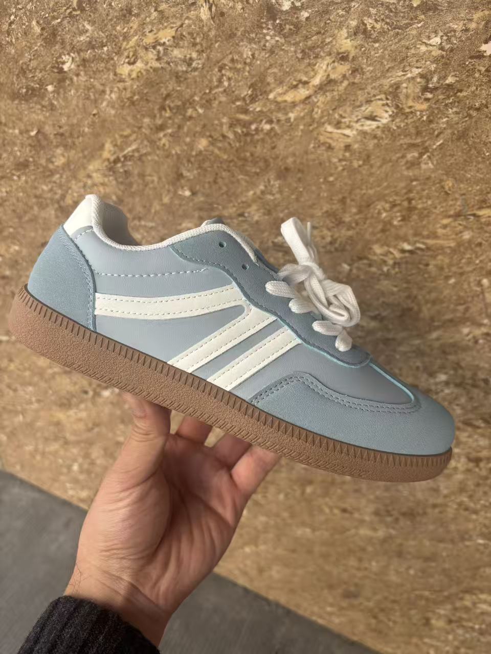 Damen Stylische Runde Zehen Rutschfeste Freizeitschuhe