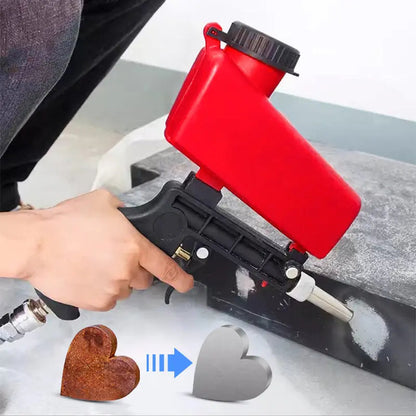 🛠️ 50% RABATT! 💨 Professionelle tragbare Sandstrahlpistole – Leicht, sicher & effektiv für Rostentfernung, Autoreinigung & DIY-Projekte