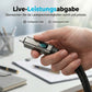 🔌 4-in-1-Ladekabel mit Digitalanzeige und Schlüsselanhänger – Schnellladefunktion, knickfest und kompakt