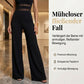 ✨ LIMITED-TIME 50% RABATT! One-Shoulder Jumpsuit mit weitem Bein und Netzeinsatz