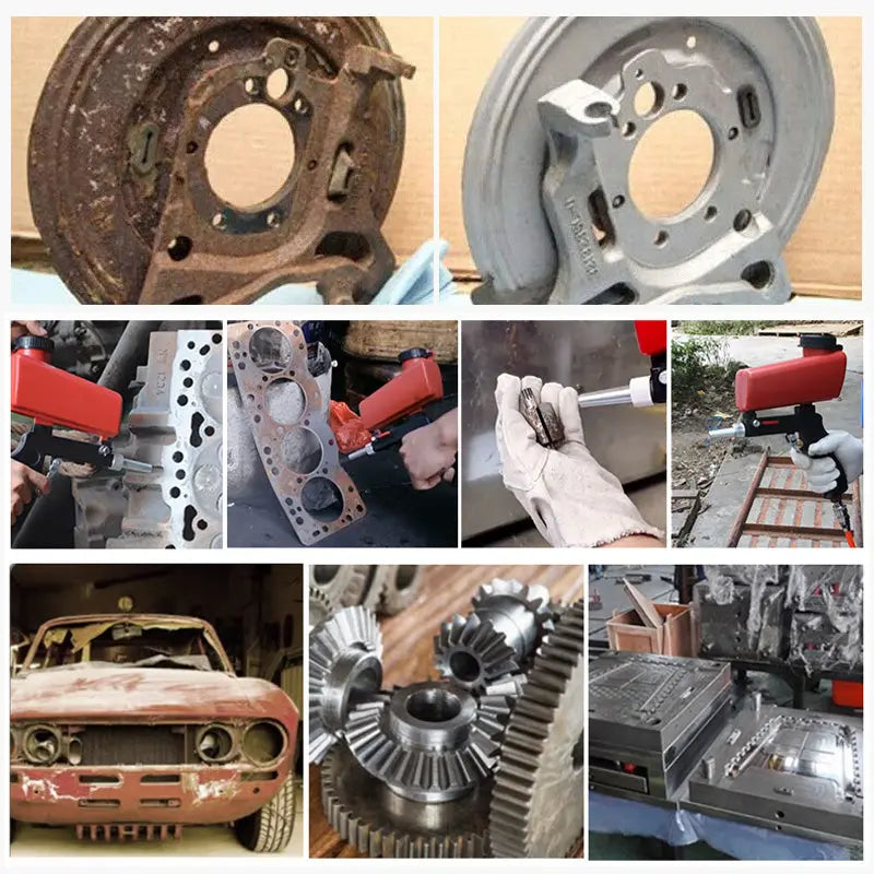 🛠️ 50% RABATT! 💨 Professionelle tragbare Sandstrahlpistole – Leicht, sicher & effektiv für Rostentfernung, Autoreinigung & DIY-Projekte