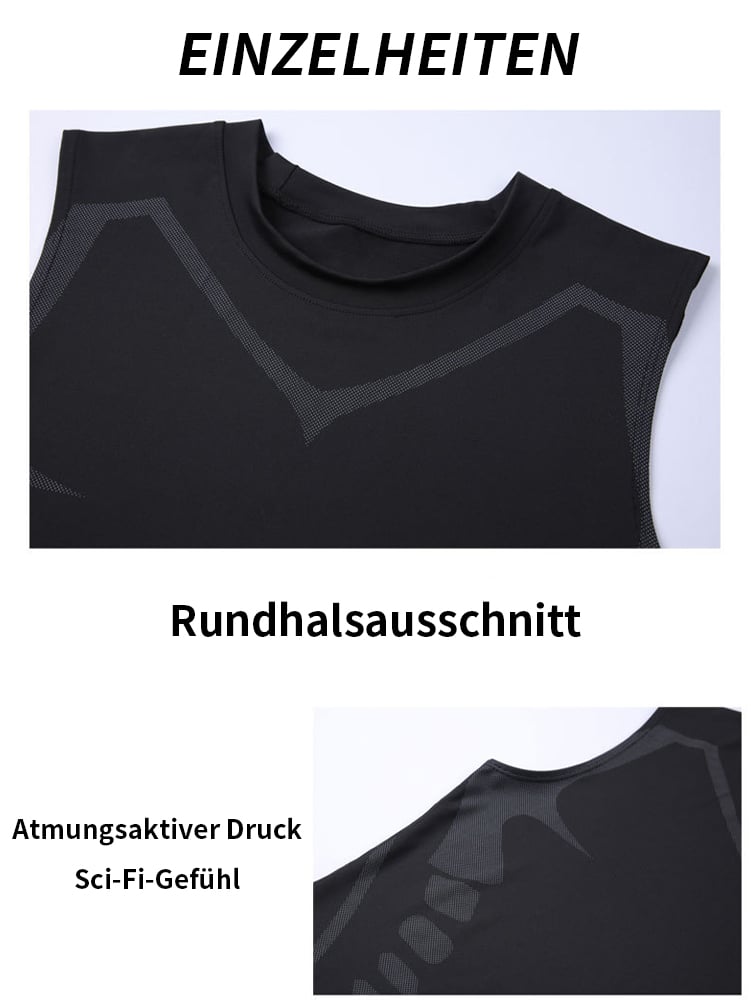👚 ✨50% RABATT!✨ 2026 Men's Ionic Ice Shaping Vest – Komfortabel, Straffend & Atmungsaktiv! ✨
