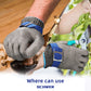 🛡️ Nur für kurze Zeit: 50 % Rabatt! ✨ Handschuhe aus Metallgewebe in Lebensmittelqualität – schnittfest, entsprechen der Norm ANSI A9, leicht zu reinigen 🍖