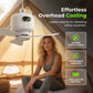 ⏰ Zeitlich begrenztes Angebot: 50% RABATT auf wiederaufladbaren Deckenventilator mit LED! 🌬️✨