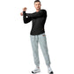 📢📢50 % Rabatt!! ⏰ Herren Fitness-Langarmshirt – Halbeng, elastisch, gestreift & atmungsaktiv, für Basketball, Laufen & Training, S–3XL✨