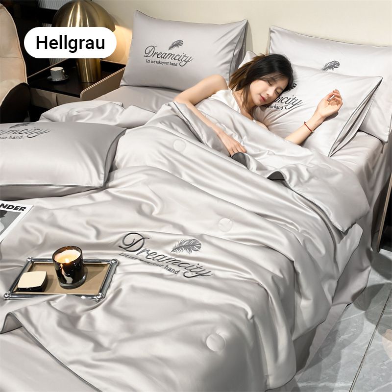 🔥Letzter Tag 50% RABATT🌸 Sommer Einfacher Eis-Seiden-Quilt